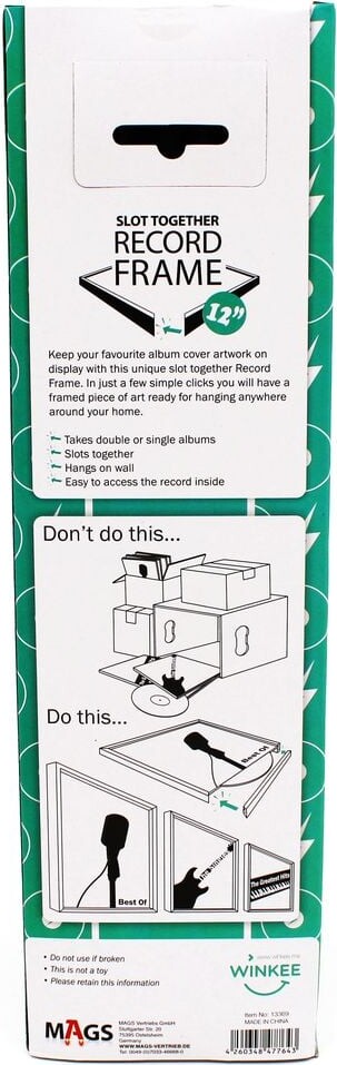 Winkee - Ramme - 12 Record Frame