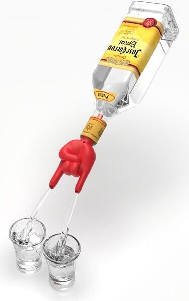 Winkee - Rock Hand Bottle Pourer