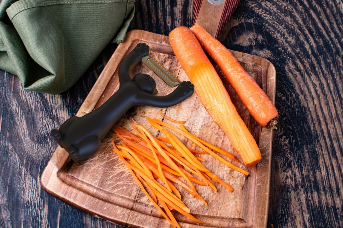 Winkee - Skrællekniv Julienne Cutter - Cat