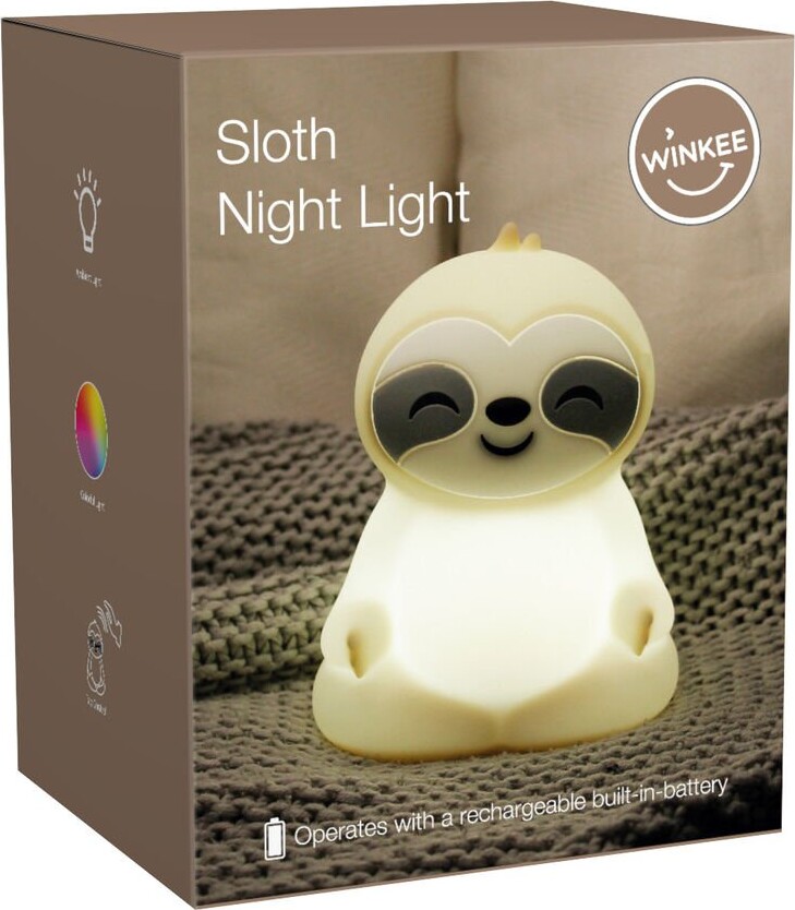 Winkee - Sloth Night Light - Bordlampe