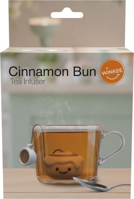 Winkee - Tefilter Tea Infuser - Cinnamon Bun - Brun