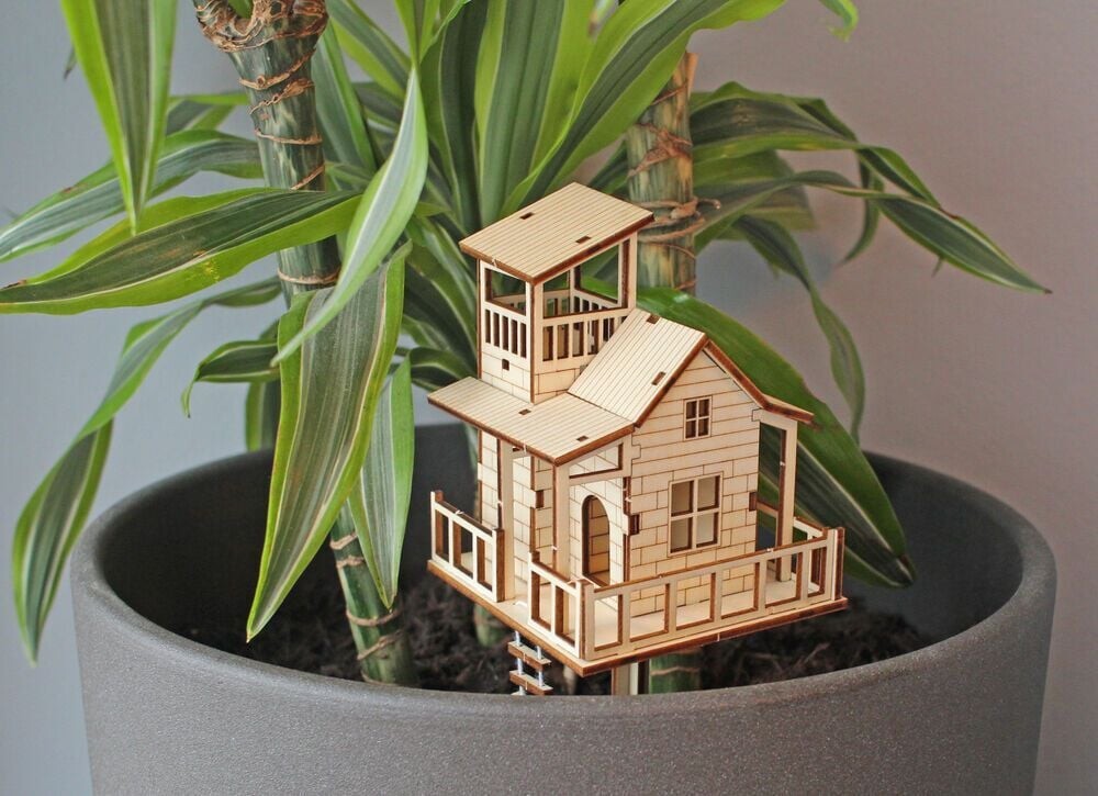 Winkee - Tiny Tree House Diy Set - Vase