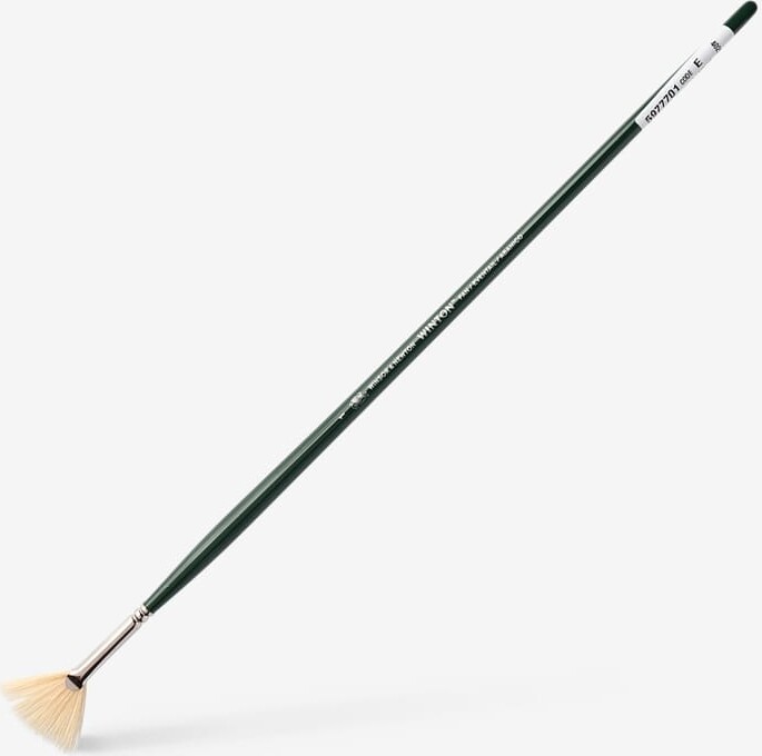 Winsor Newton - Pensel - Akrylmaling Og Oliemaling - Fan Size 1