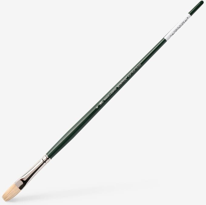 Winsor Newton - Winton Long Flat Size 6 - Malerpensel