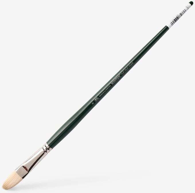 Winsor Newton - Winton Long Flat Size 8 - Malerpensel