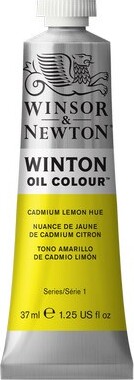 Winsor Newton - Winton Oil Colour 37 Ml - Cadmium Lemon Hue 087