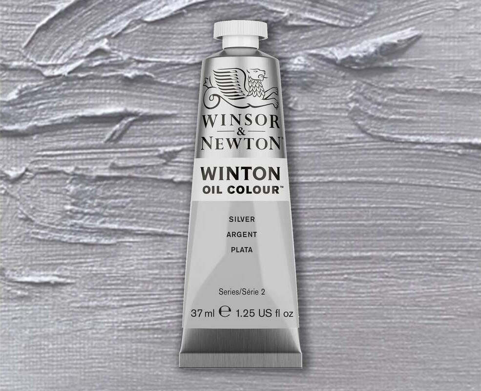Winsor Newton - Winton Oil Colour - Silver - 37 Ml