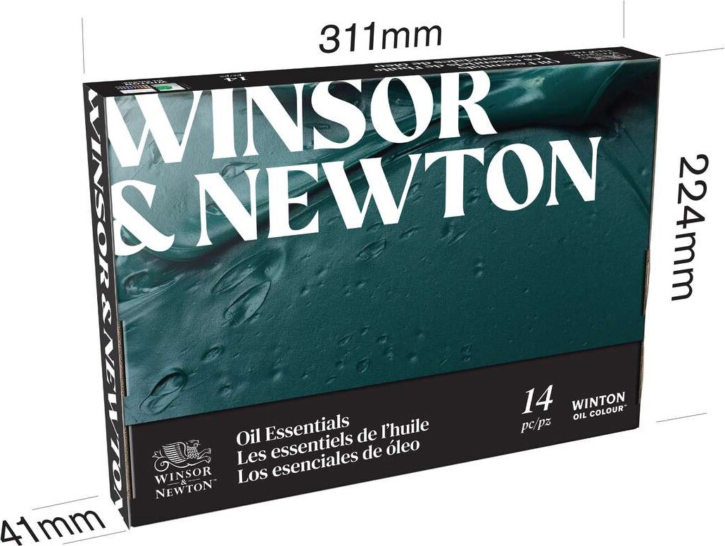 Winsor Newton - Oil Essentials - Oliemaling Sæt - 14 Dele