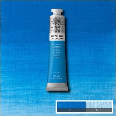 Winsor Newton - Oliemaling - Winton - Cerulean Blue Hue 200 Ml