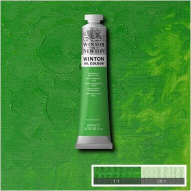 Winsor Newton - Oliemaling - Permanent Green Light 200 Ml