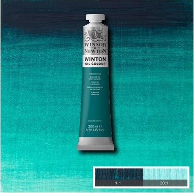 Winsor Newton - Oliemaling - Winton - Viridian Hue 200 Ml