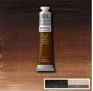 Winsor Newton - Oliemaling - Winton - Burnt Umber 200 Ml