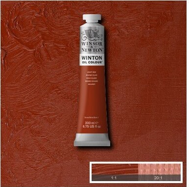 Winsor Newton - Oliemaling - Light Red 200 Ml