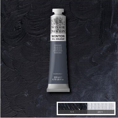 Winsor Newton - Oliemaling - Winton - Paynes Grey 200 Ml