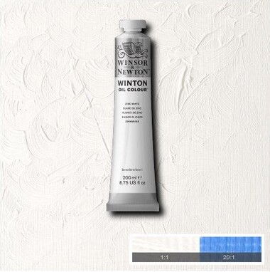 Winsor Newton - Oliemaling - Winton - Zinc White 200 Ml