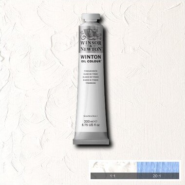 Winsor Newton - Oliemaling - Winton - Titanium White 200 Ml