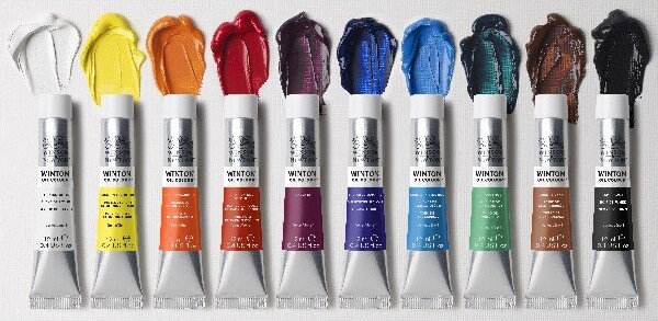 Winsor Newton - Winton Oil Colour - Oliemaling Sæt - 10X12Ml