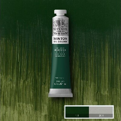 Winsor Newton - Oliemaling - Winton - Dark Verdigris 200 Ml