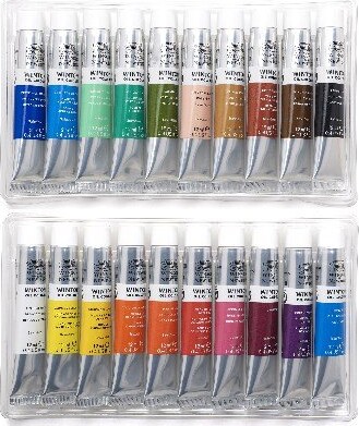 Winsor Newton - Winton Oil Colour - Oliemaling Sæt - 20X12Ml