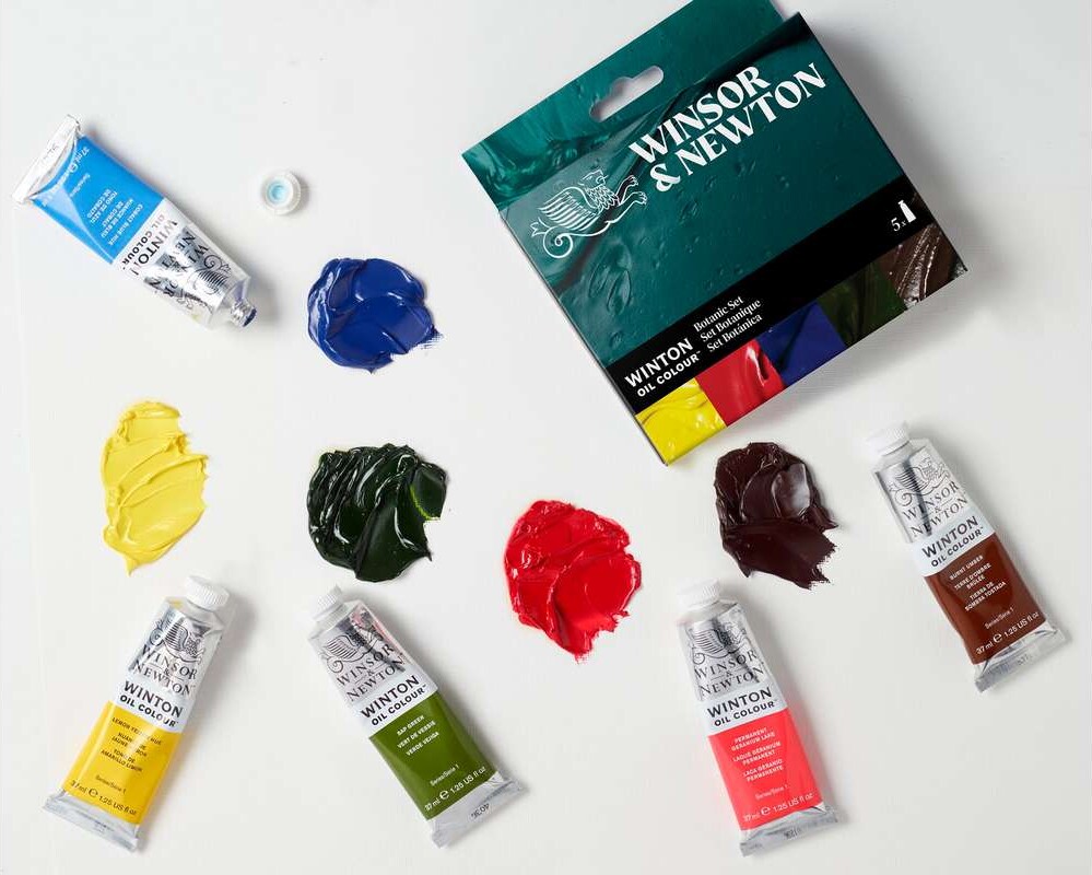 Winsor Newton - Winton Oil Colour - Botanic Set - 5X37 Ml