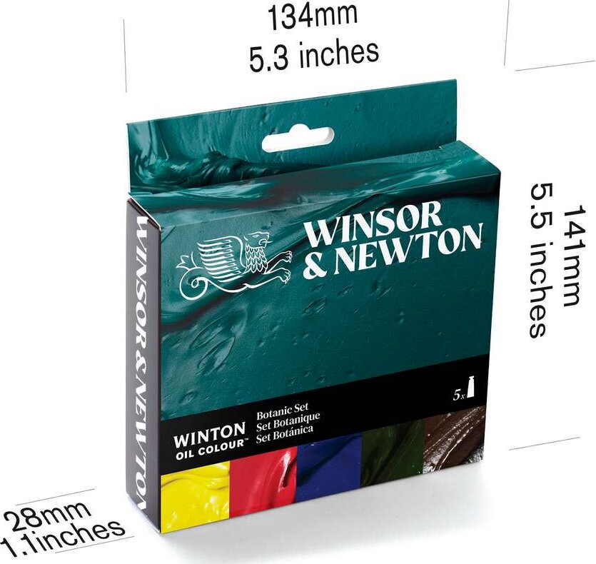 Winsor Newton - Winton Oil Colour - Botanic Set - 5X37 Ml