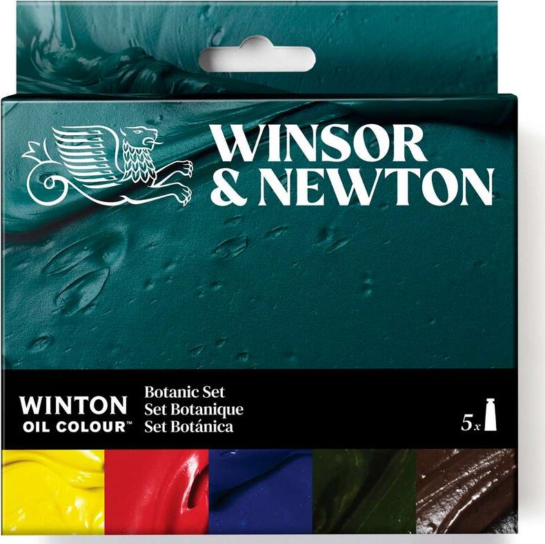 Winsor Newton - Winton Oil Colour - Botanic Set - 5X37 Ml