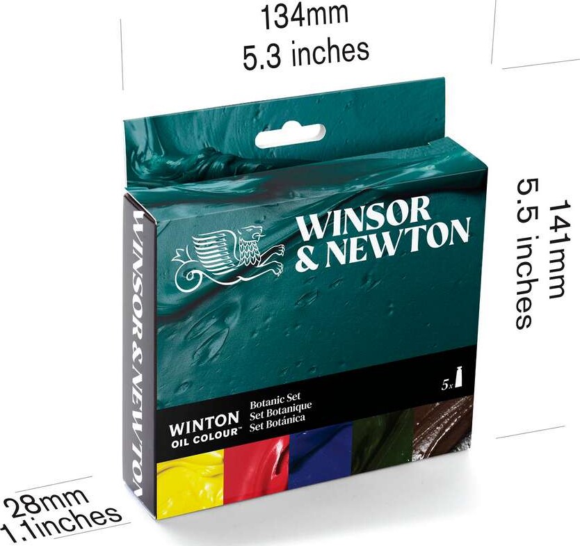 Winsor Newton - Winton Oil Colour - Botanic Set - 5X37 Ml