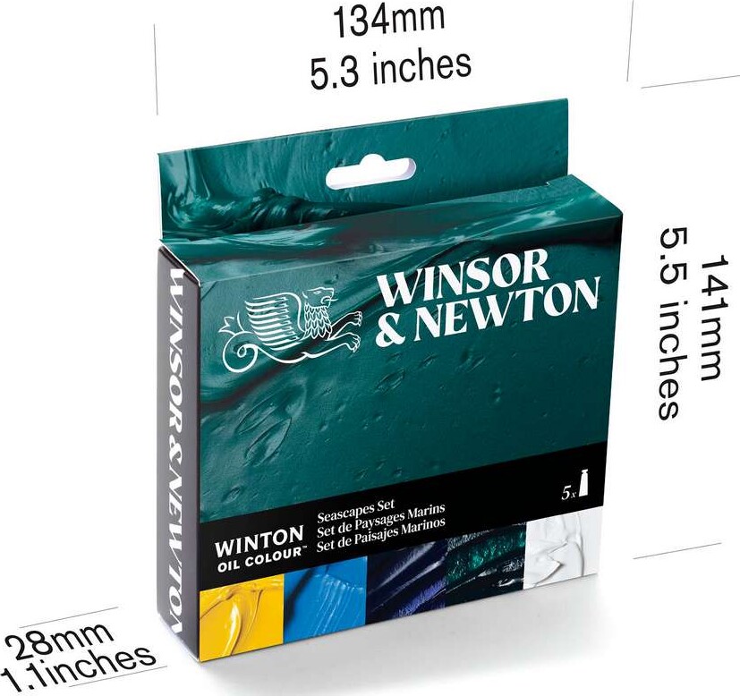 Winsor Newton - Winton Oil Colour - Seascapes Set - 5X37 Ml