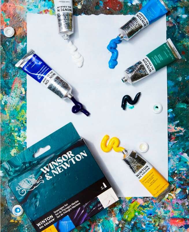 Winsor Newton - Winton Oil Colour - Seascapes Set - 5X37 Ml