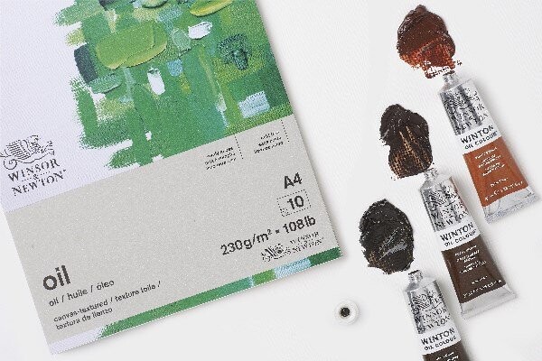 Winsor Newton - Blok Til Oliemaling - A4 - 10 Ark