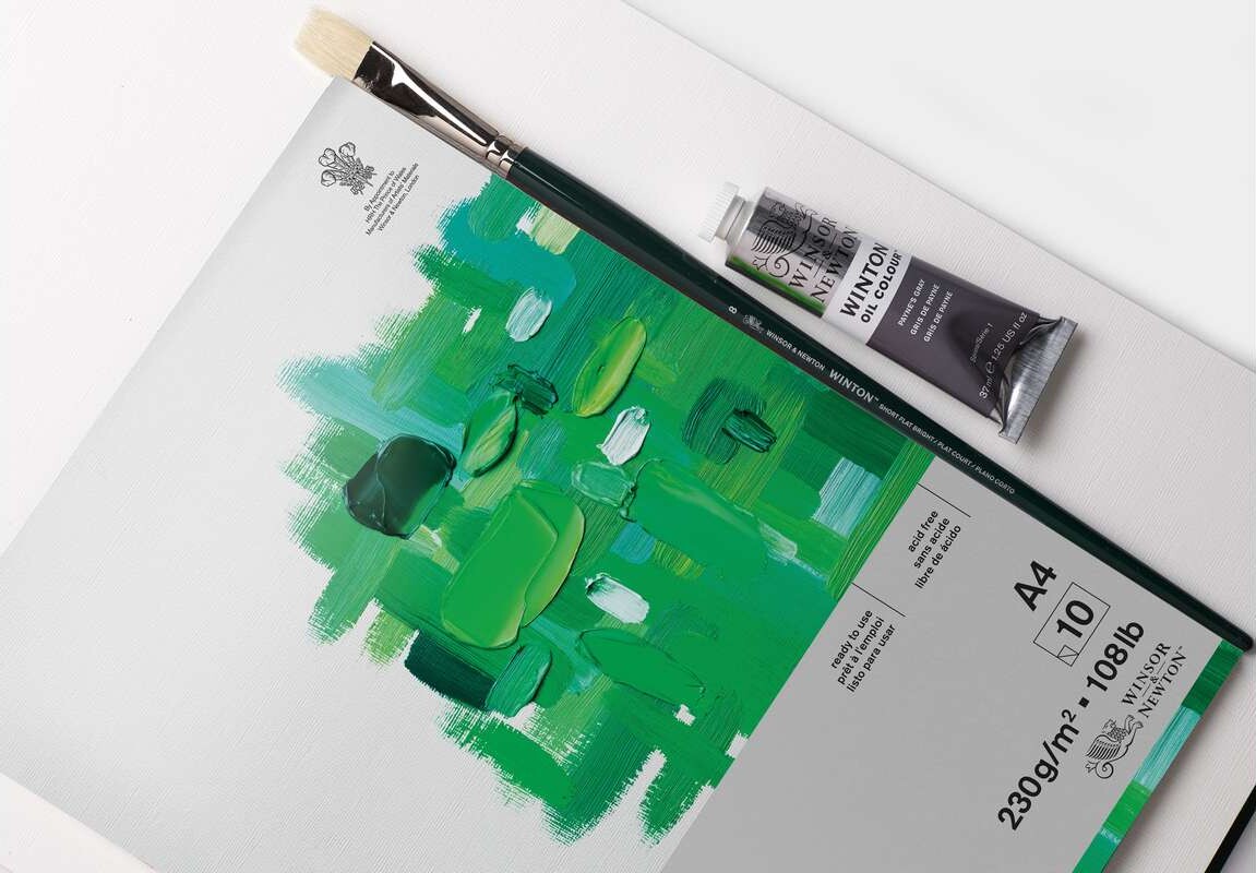 Winsor Newton - Blok Til Oliemaling - A4 - 10 Ark