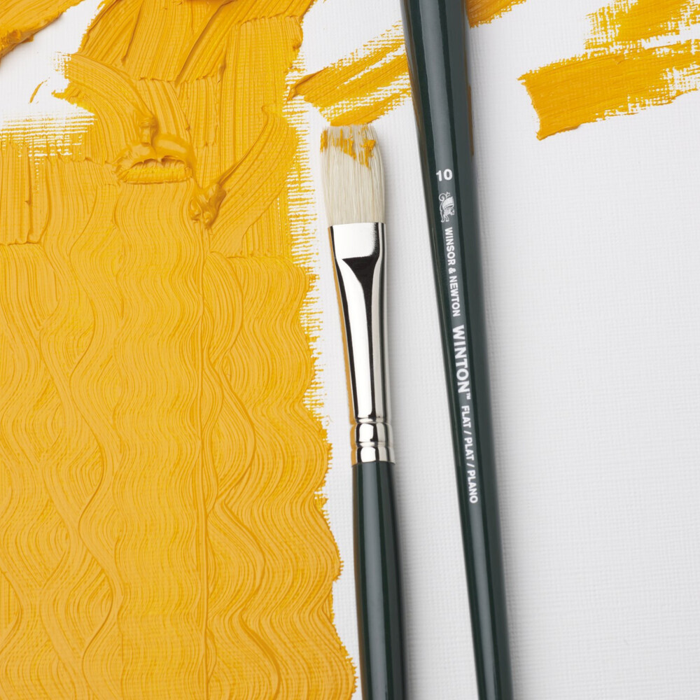 Winsor Newton - Winton Short Flat No 10 - Malerpensel