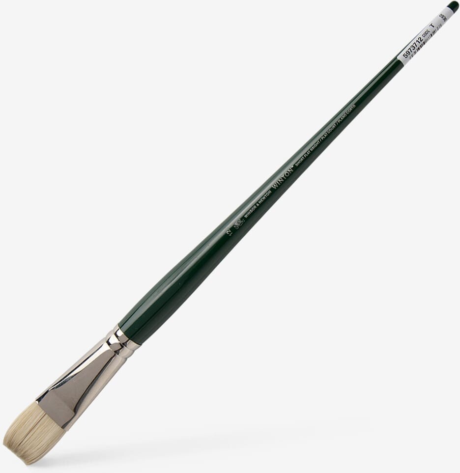 Winsor Newton - Winton Short Flat No 12 - Malerpensel