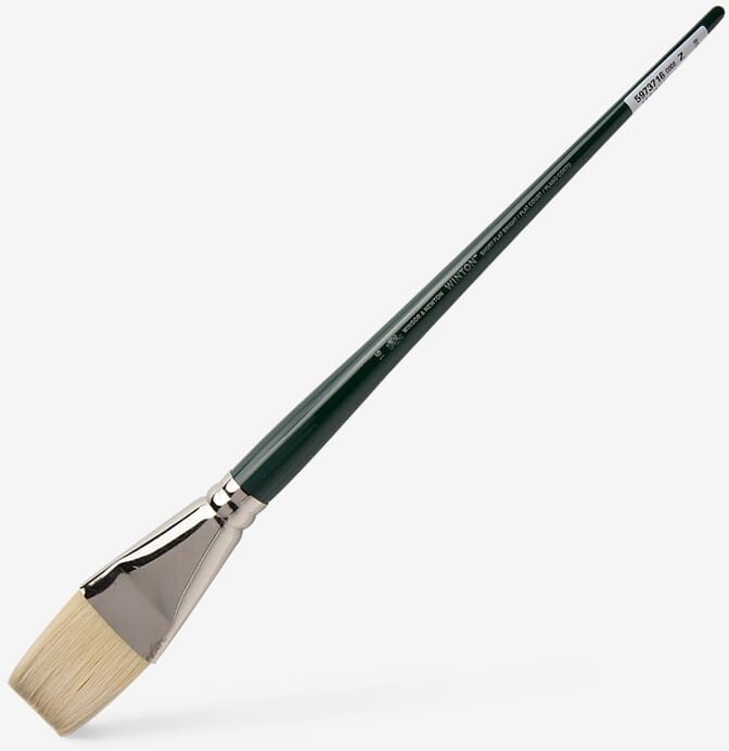 Winsor Newton - Winton Short Flat No 16 - Malerpensel