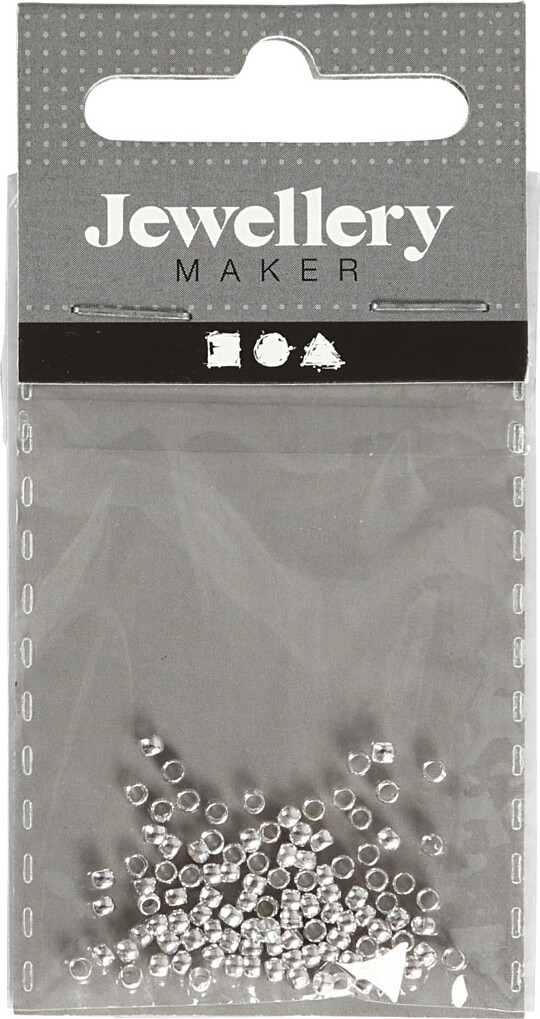 Wireklemmer - Ø 2 Mm - Forsølvet - 100 Stk