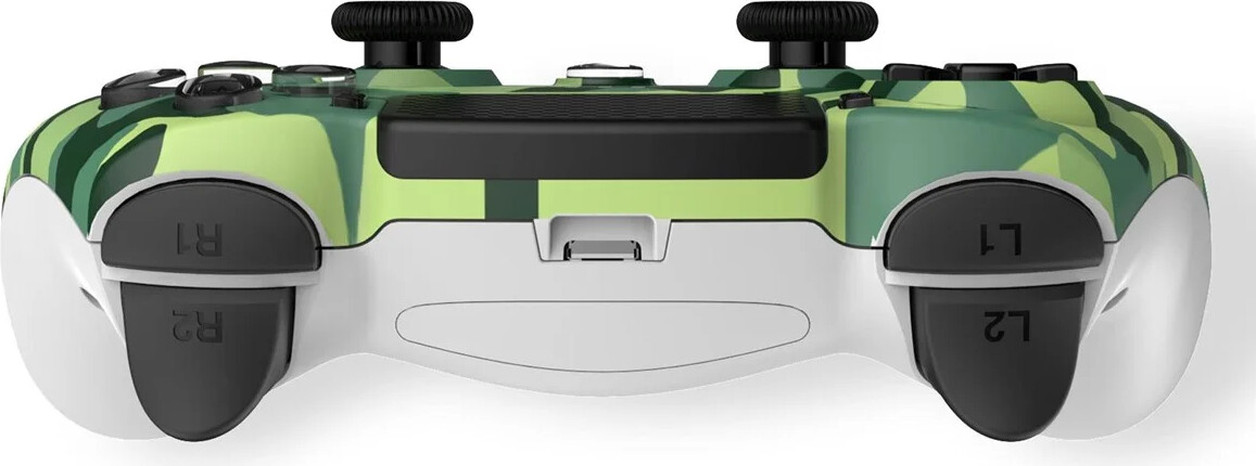 Wireless Controller For Ps4 With 3 5Mm Jack Slot - Led-Green Camo
