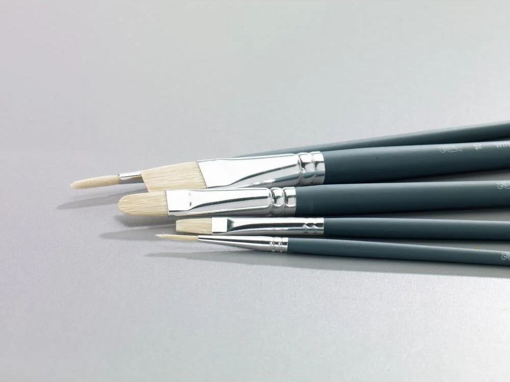 Winsor Newton - Foundation Brushes - Oil - 6 Stk - Malerpensler
