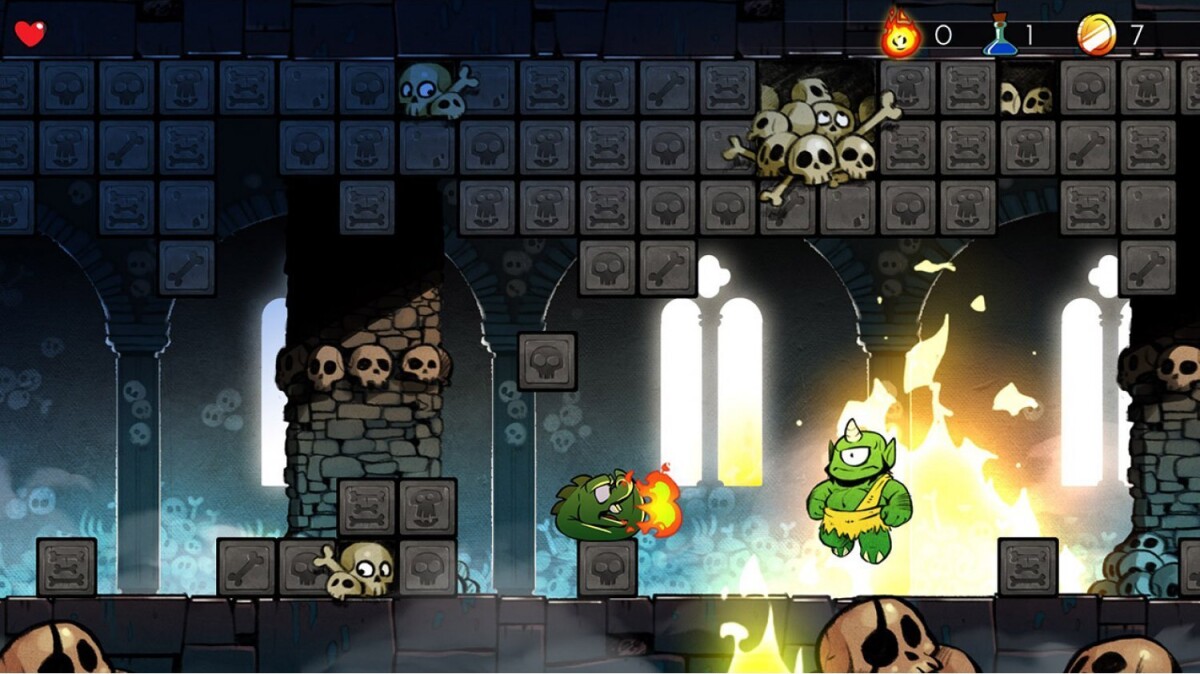 Wonder Boy The Dragon S Trap
