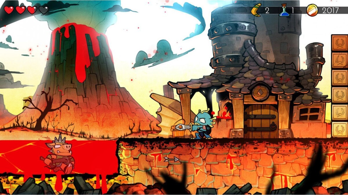 Wonder Boy The Dragon S Trap