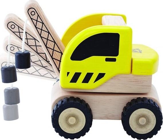 Wonderworld - Mini Kran I Gul