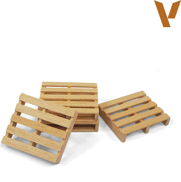 Vallejo Scenics - Wooden Pallets - 1 35 - Sc233 - 4 Stk