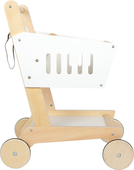 Wooden Shopping Trolley Fresh