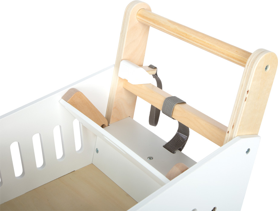 Wooden Shopping Trolley Fresh