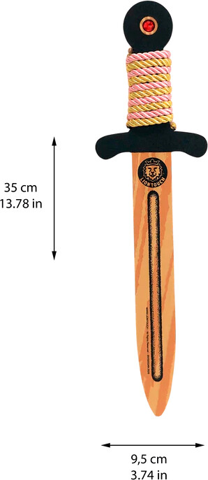 Liontouch - Skumsværd Legetøj - Woodylion - Guld Pink - Small