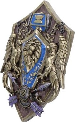 World Of Warcraft - Alliance Vægdekoration - 30 Cm