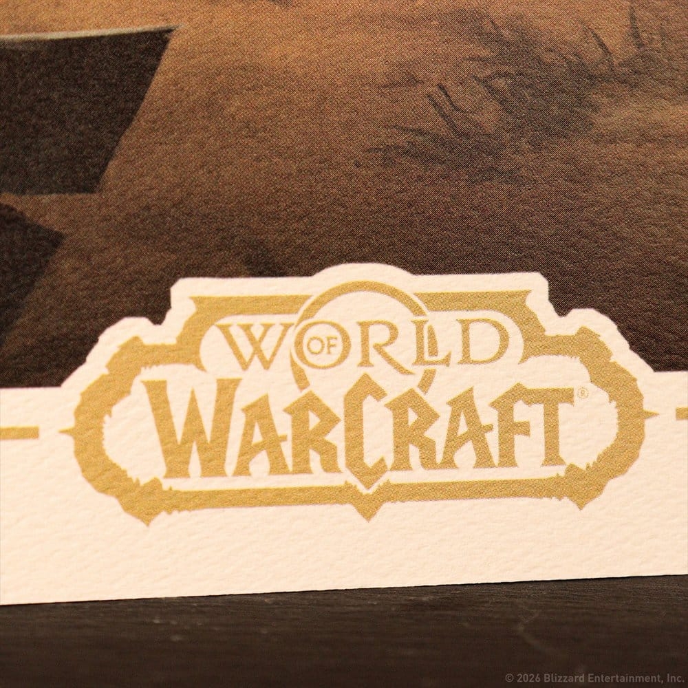 World Of Warcraft - Limited Edition Sylvanas Vs Anduin Wrynn Kunsttryk - A3