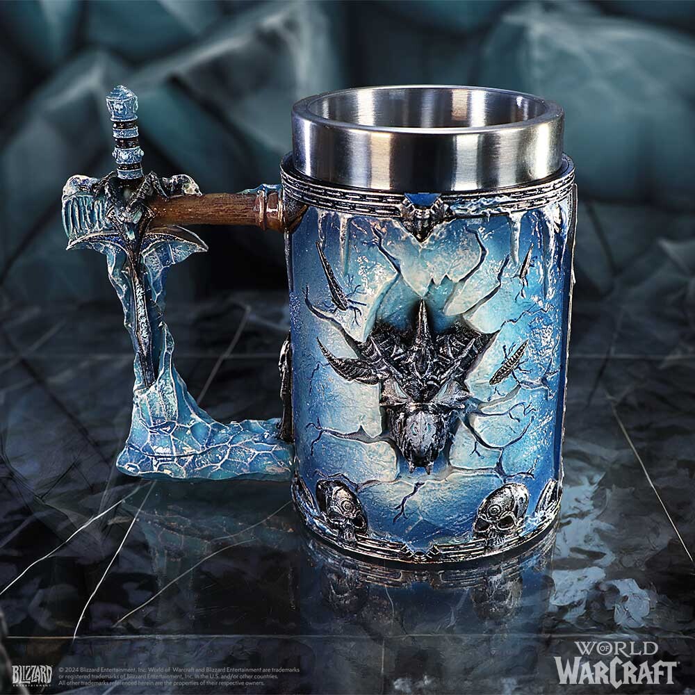 World Of Warcraft - The Lich King Tankard Krus - 15 5 Cm