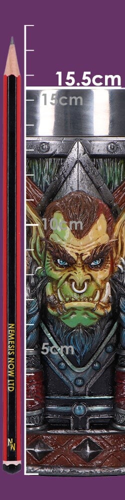 World Of Warcraft Tankard - Thrall Krus - Nemesis Now - 17 5 Cm