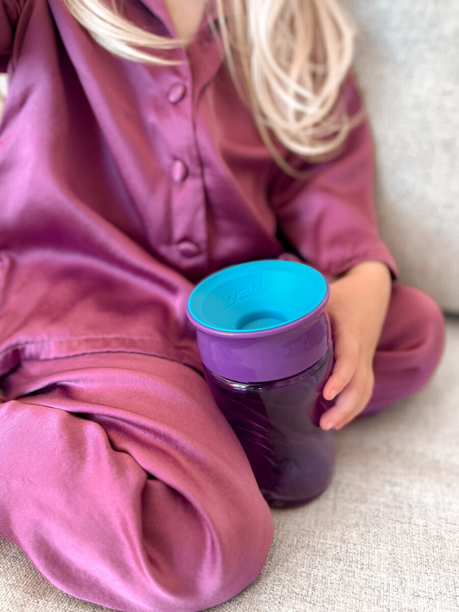 Wow - Spildfri Baby Kop - Lilla