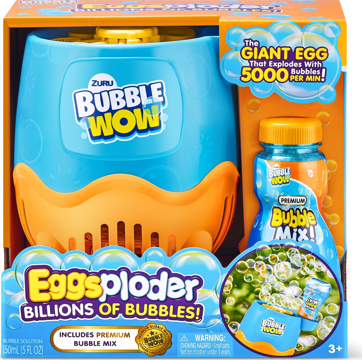 Zuru Bubble Wow - Sæbeboblemaskine - Eggsploder